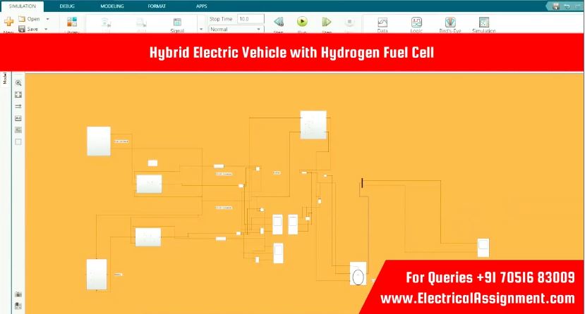 Fuel Cell Electric Vehicle (FCEV) Modeling & Energy Management - MATLAB Simulink screenshot 12